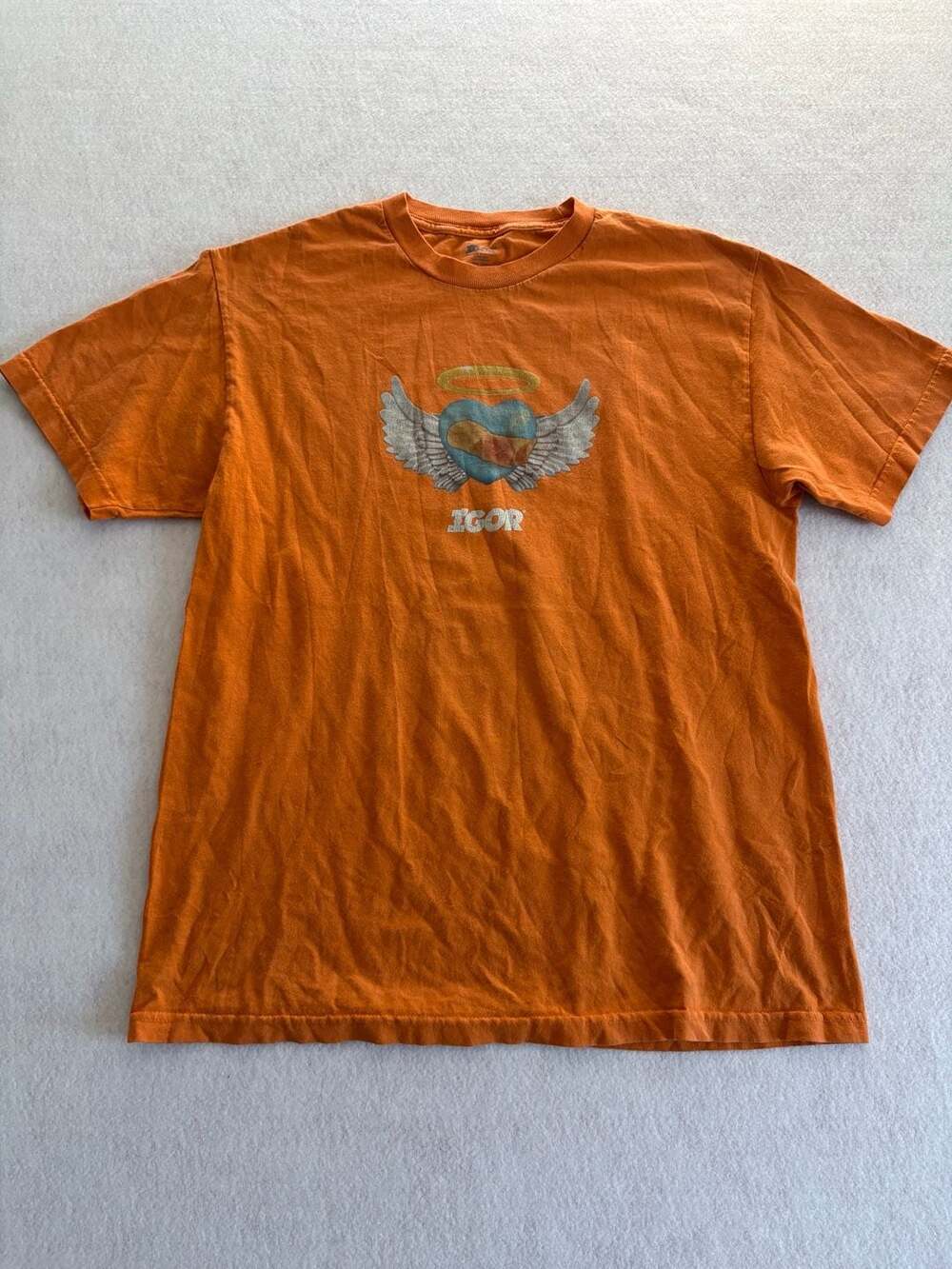 Golf Wang Igor Heart Wings T-Shirt Size L